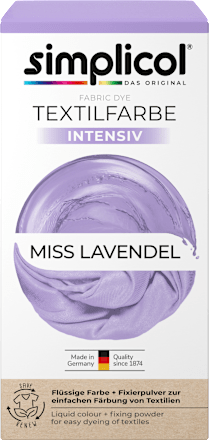 flüssige Textilfarbe Intensiv Miss Lavendel Simplicol