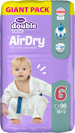 double care AirDry pelene 6 (16+kg) Violeta