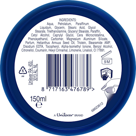 Crema nutrimento intenso Dove