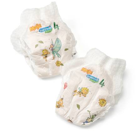 Hlačne plenice maxi 4, 9–15 kg babylove