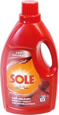 Detersivo per capi delicati e colorati SOLE