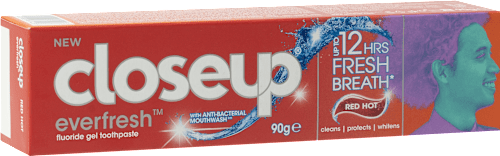 dentifricio Red Hot closeup