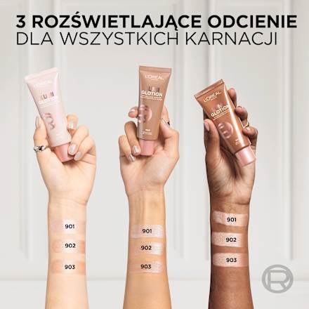 Rozświetlacz Lumi Glotion 901 Fair Glow  L'ORÉAL PARiS