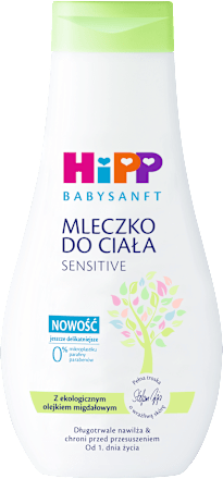 Pielęgnacyjne mleczko dla dzieci  HiPP