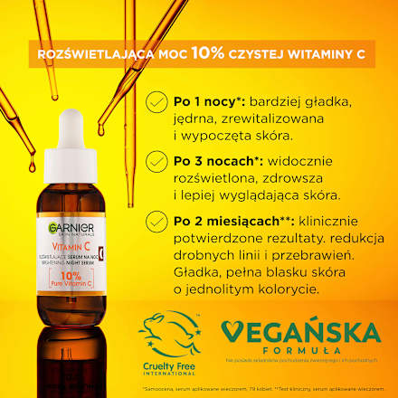 Serum na noc z witaminą C GARNIER