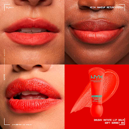 Lippenbalsam Smushy Matte 09 Soft Sorbet NYX PROFESSIONAL MAKEUP