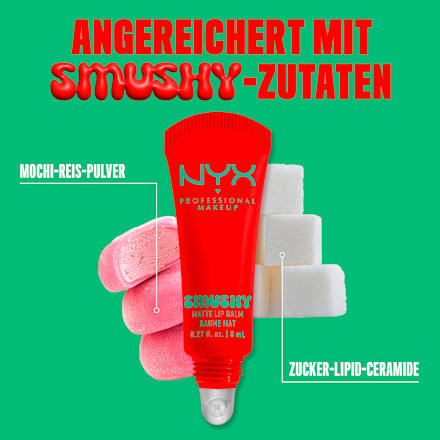 Lippenbalsam Smushy Matte 09 Soft Sorbet NYX PROFESSIONAL MAKEUP