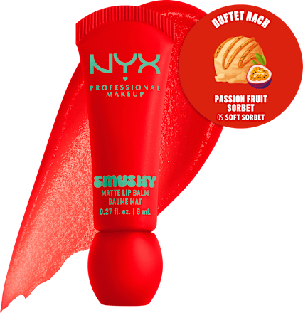 Lippenbalsam Smushy Matte 09 Soft Sorbet NYX PROFESSIONAL MAKEUP