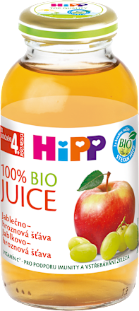 BIO jablečno-hroznový šťáva HiPP