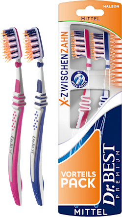 Zahnbürste X-Zwischenzahn Set sortiert Dr. Best