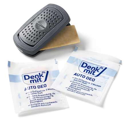 Autóillatosító Sensual Fresh, friss illattal, 2 db + tartó Denkmit