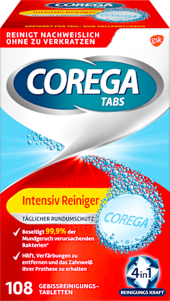 Gebissreiniger Tabs Intensiv Rundumschutz COREGA
