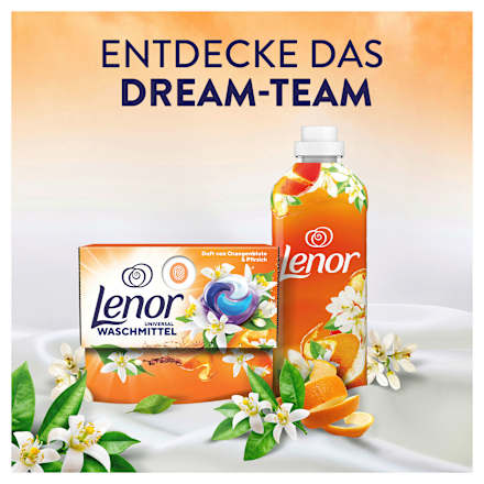 Colorwaschmittel Pods Orangenblüte & Pfirsich Lenor
