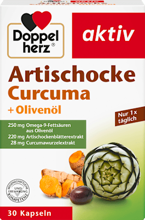 Artischocke Curcuma + Olivenöl Doppelherz