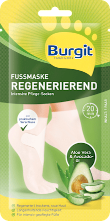 Fußmaske Socken Regenerierend (1 Paar) Burgit