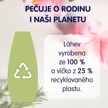 šampon pro dlouhé vlasy s ibiškem a rozmarýnem schauma