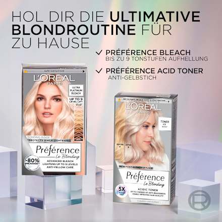 Haartoner 01 Platinum Ice L'ORÉAL PARiS PRÉFÉRENCE