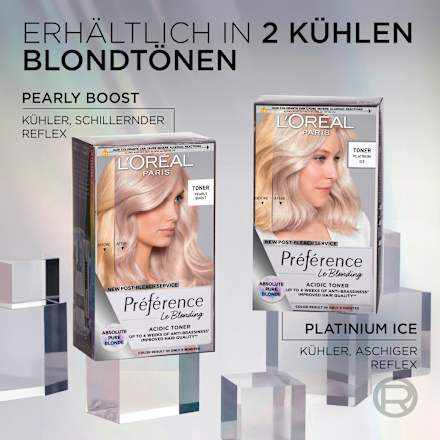 Haartoner 01 Platinum Ice L'ORÉAL PARiS PRÉFÉRENCE