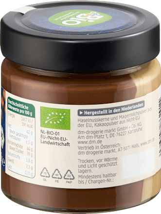 Duo Haselnuss Creme dmBio