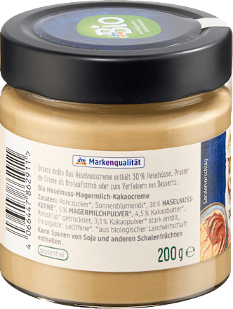 Duo Haselnuss Creme dmBio
