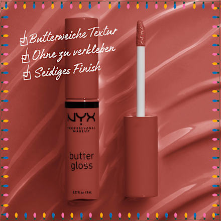 Lipgloss Set Home Alone 6tlg Butter Gloss Pizza Vault, Nude NYX PROFESSIONAL MAKEUP