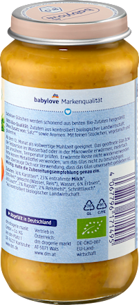 Menü Gemüserisotto mit Erbsen ab dem 12. Monat babylove