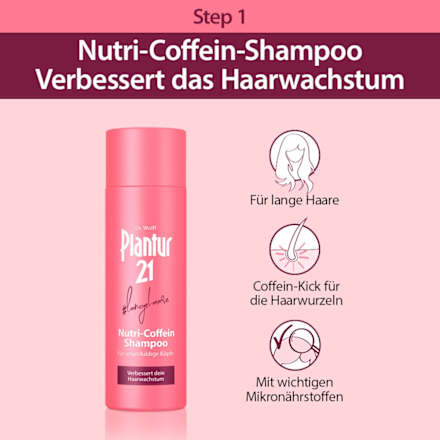 Shampoo Nutri-Coffein #langehaare Plantur 21