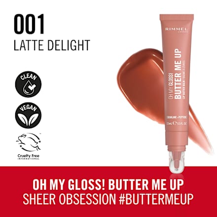 Oh My Gloss Butter Me Up balzam za usne - 001 RIMMEL LONDON