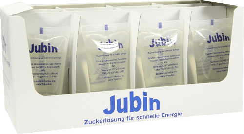 Jubin Zuckerlösung schnelle Energie (12x40 g) Jubin