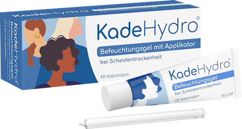 KadeHydro Befeuchtungsgel mit Applikator bei Scheidentrockenheit Mit Hyaluronsäure KadeHydro