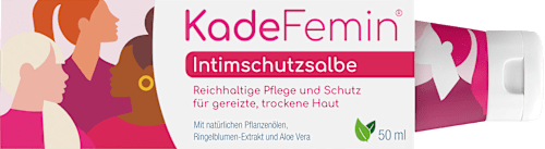 KadeFemin Intimschutzsalbe Reichhaltige Pflege und Schutz für gereizte, trockene Haut KadeFemin