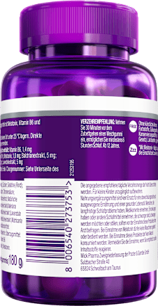 Wick ZzzQuil Gute Nacht Weichgummis Waldfruchtgeschmack 60 St WICK