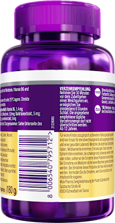 Wick ZzzQuil Gute Nacht Weichgummis Mango & Banane Geschmack 60 St WICK