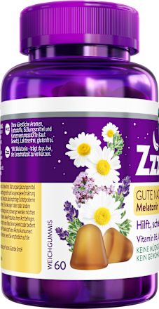 Wick ZzzQuil Gute Nacht Weichgummis Mango & Banane Geschmack 60 St WICK