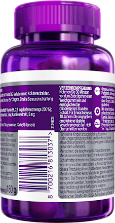 WICK ZzzQuil Gute Nacht Intens Weichgummies, Waldfruchtgeschmack 60 St WICK ZzzQuil