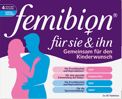 Femibion für sie & ihn Tabletten  2x28 St femibion