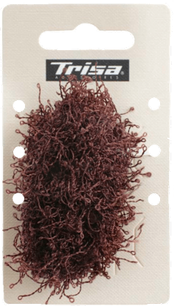 Голям ластик за коса, кафяв TRISA