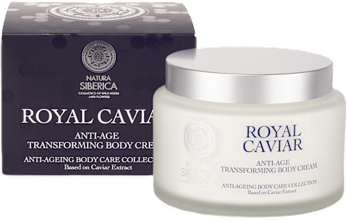 Natura Siberica Anti-Age krema za tijelo Royal Caviar   organic shop