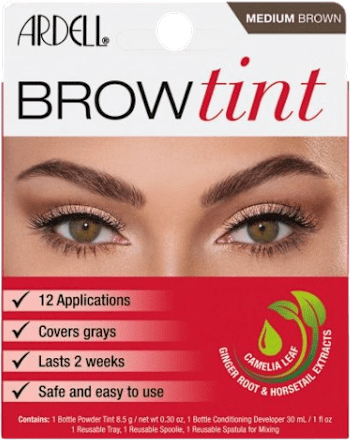 Brow Tint vopsea de sprâncene, nuanța Medium Brown ARDELL