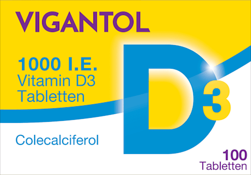 VIGANTOL 1000 I.E. Vitamin D3 Colecalciferol Tabletten  VIGANTOL