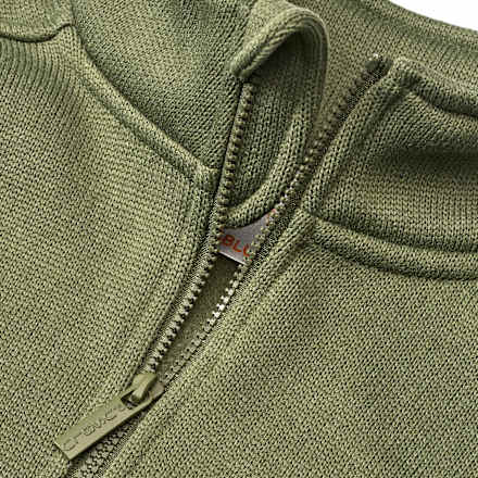 Jacke aus Strickfleece, grün, Gr. 128 PUSBLU