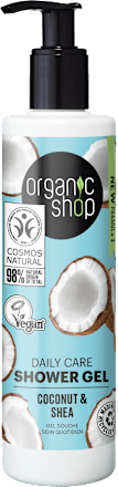 Sprchovací gél Coconut & Shea  organic shop