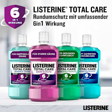 Mundspülung Total Care Zahnschutz Listerine