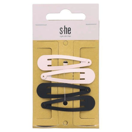 Тик-так фиби за коса, два цвята s-he stylecollection