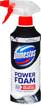 WC és fürdőszoba tisztító, vízkőeltávolító hab Domestos