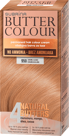 Barva za lase Butter Colour, 950 Karamelno blond SUBRiNA