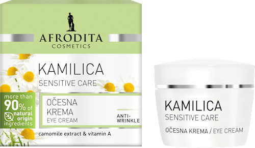 Očesna krema s kamilico Sensitive AFRODITA
