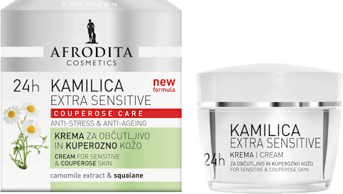 Krema za obraz Kamilica Extra Sensitive AFRODITA