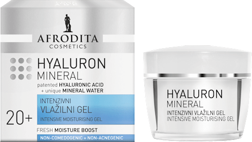 Vlažilni gel za obraz HYALURON MINERAL AFRODITA