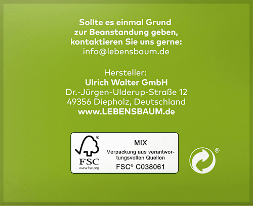 Kräutertee "Zeit zum Verweilen" (20 Beutel) LEBENSBAUM